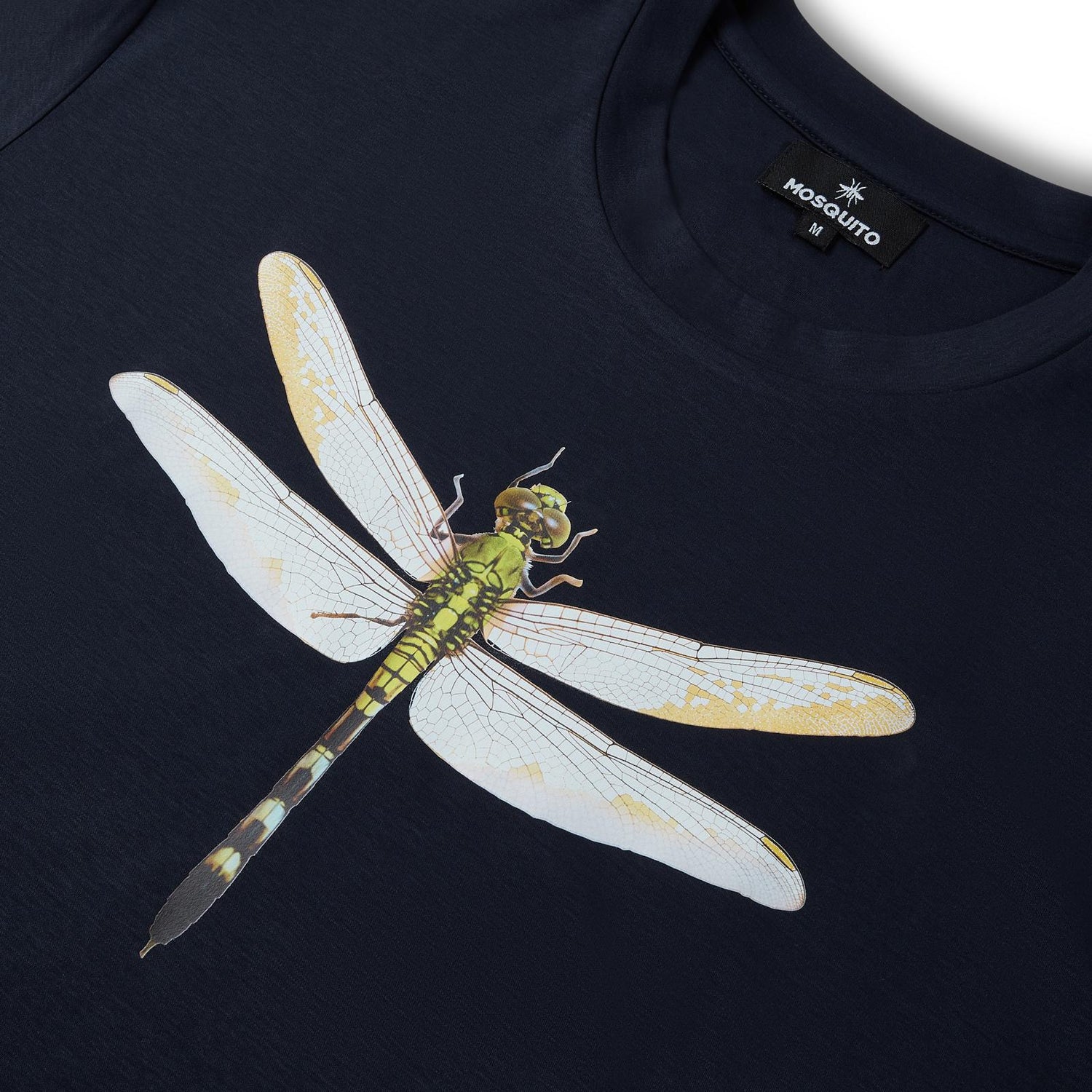 Dragonfly Graphic T Shirt - Navy