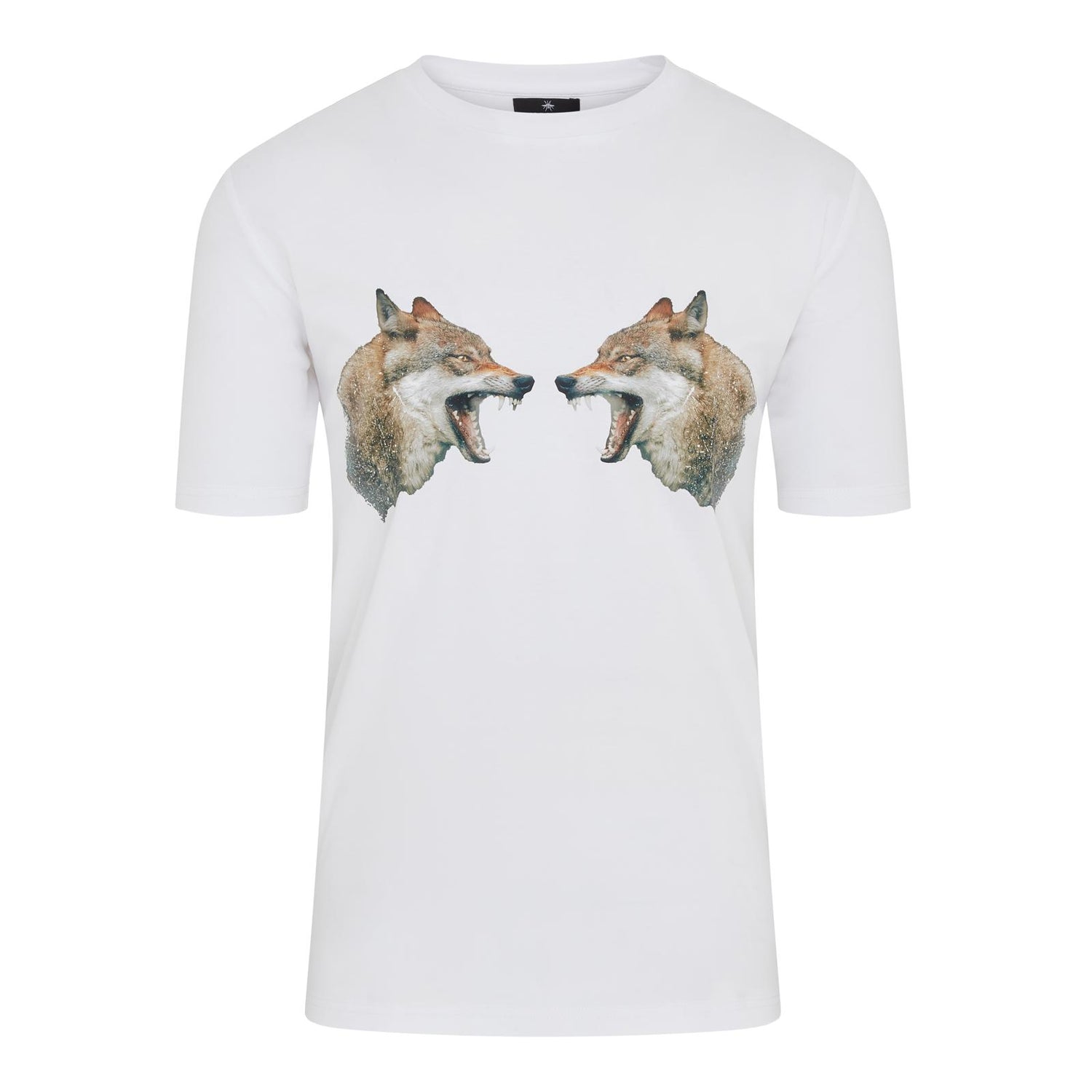 Wolves Graphic T Shirt - White