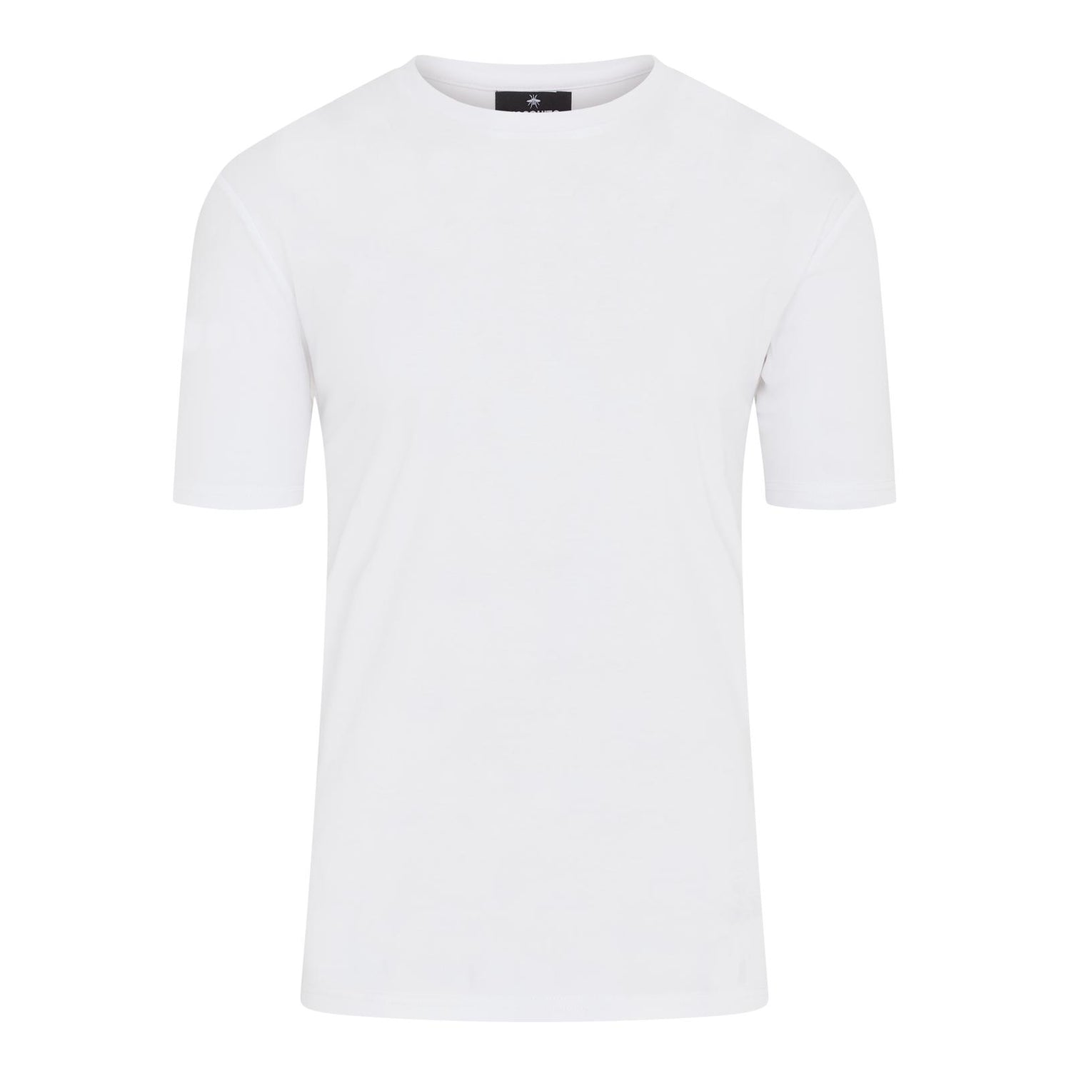 Plain Mercerised T Shirt - White
