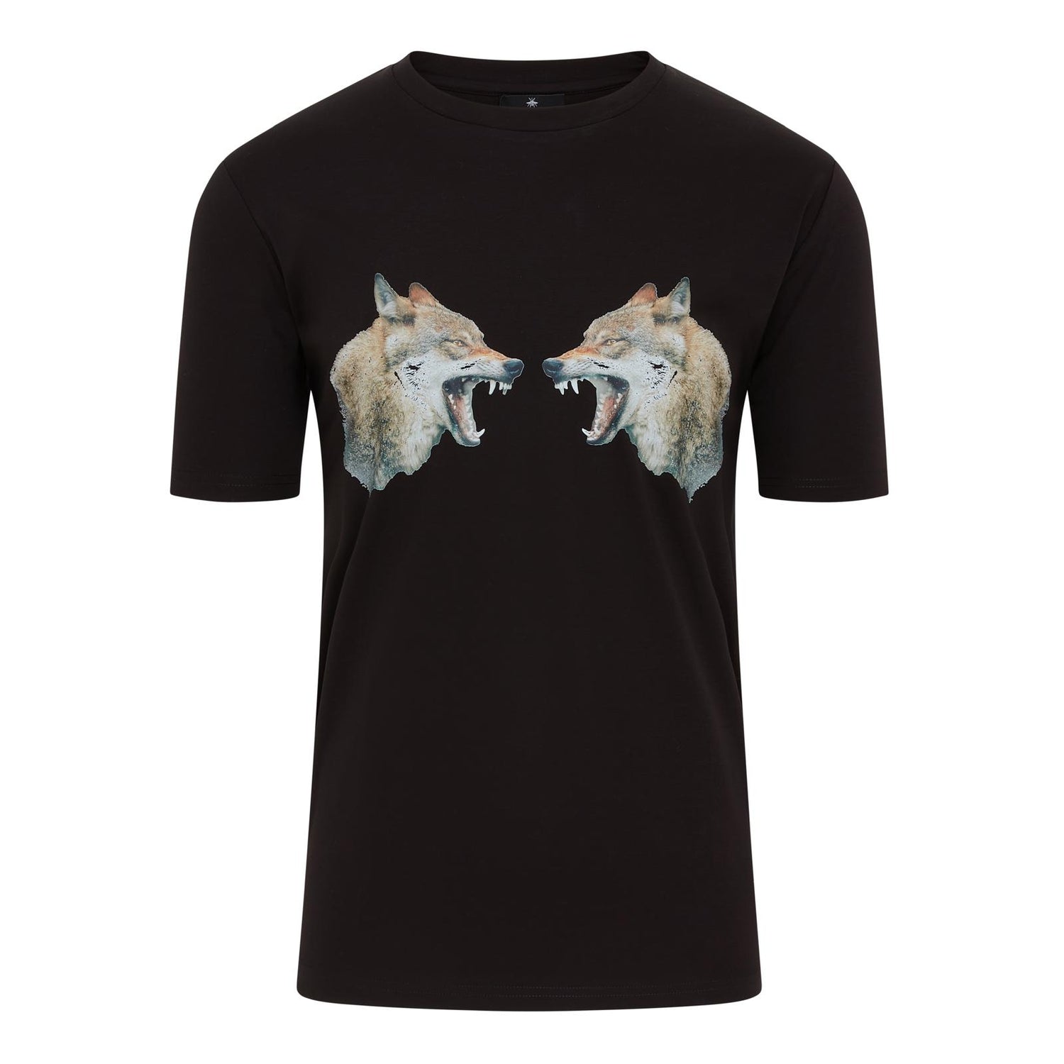 Wolves Graphic T Shirt - Black