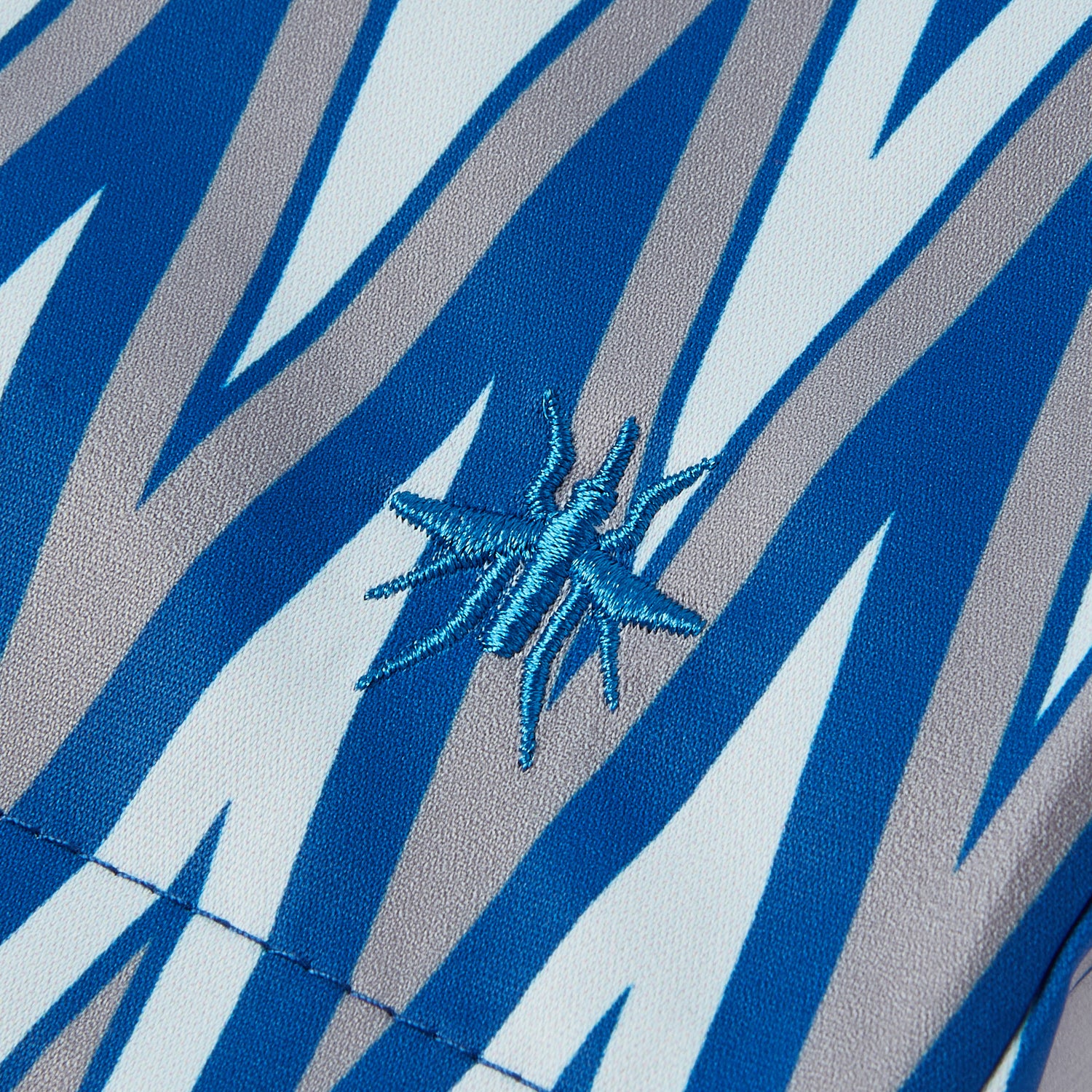Zig Zag Shorts - Purple & Blue