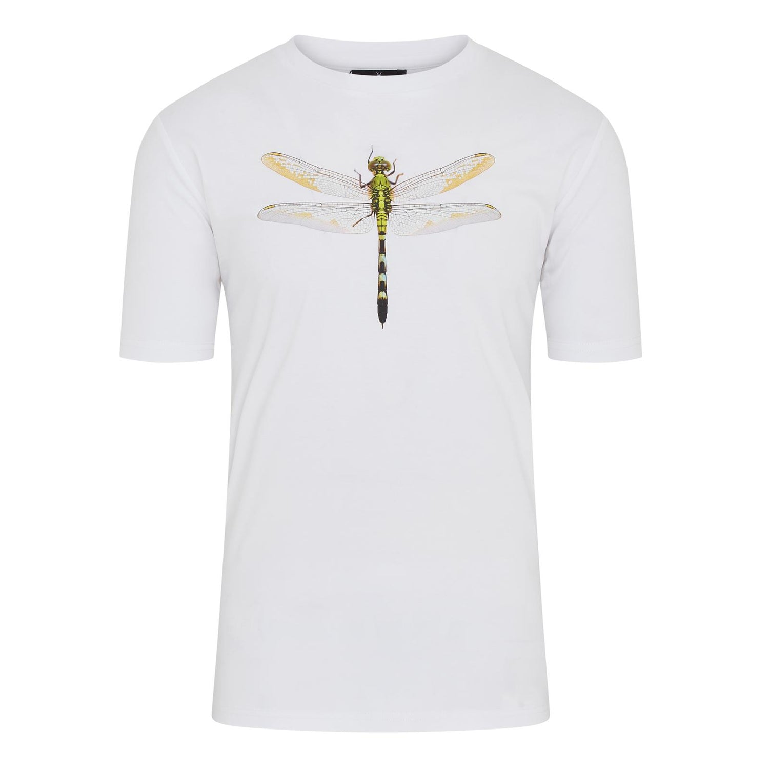 Dragonfly Graphic T Shirt - White