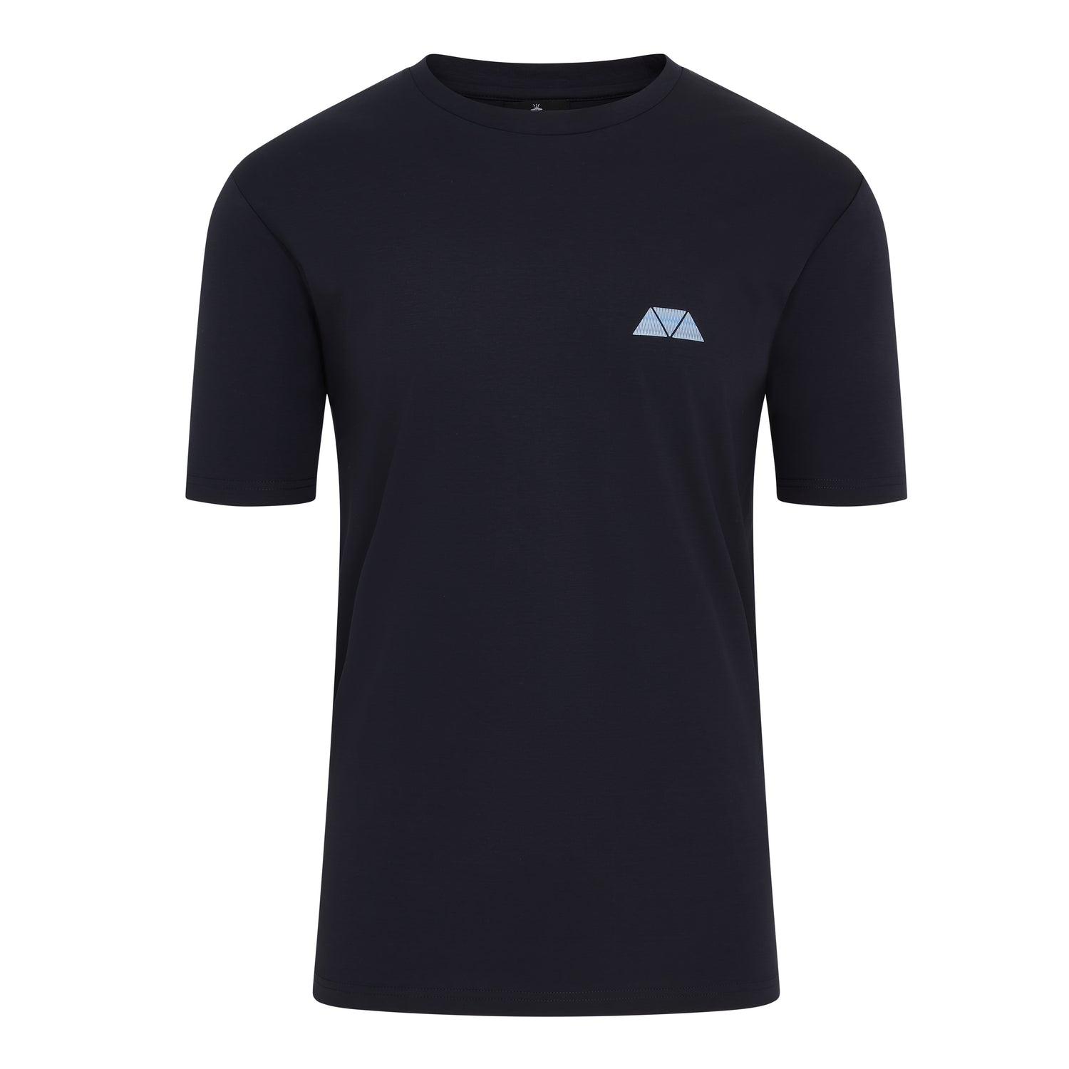 Azure Triangle T Shirt - Navy / Blue Triangle