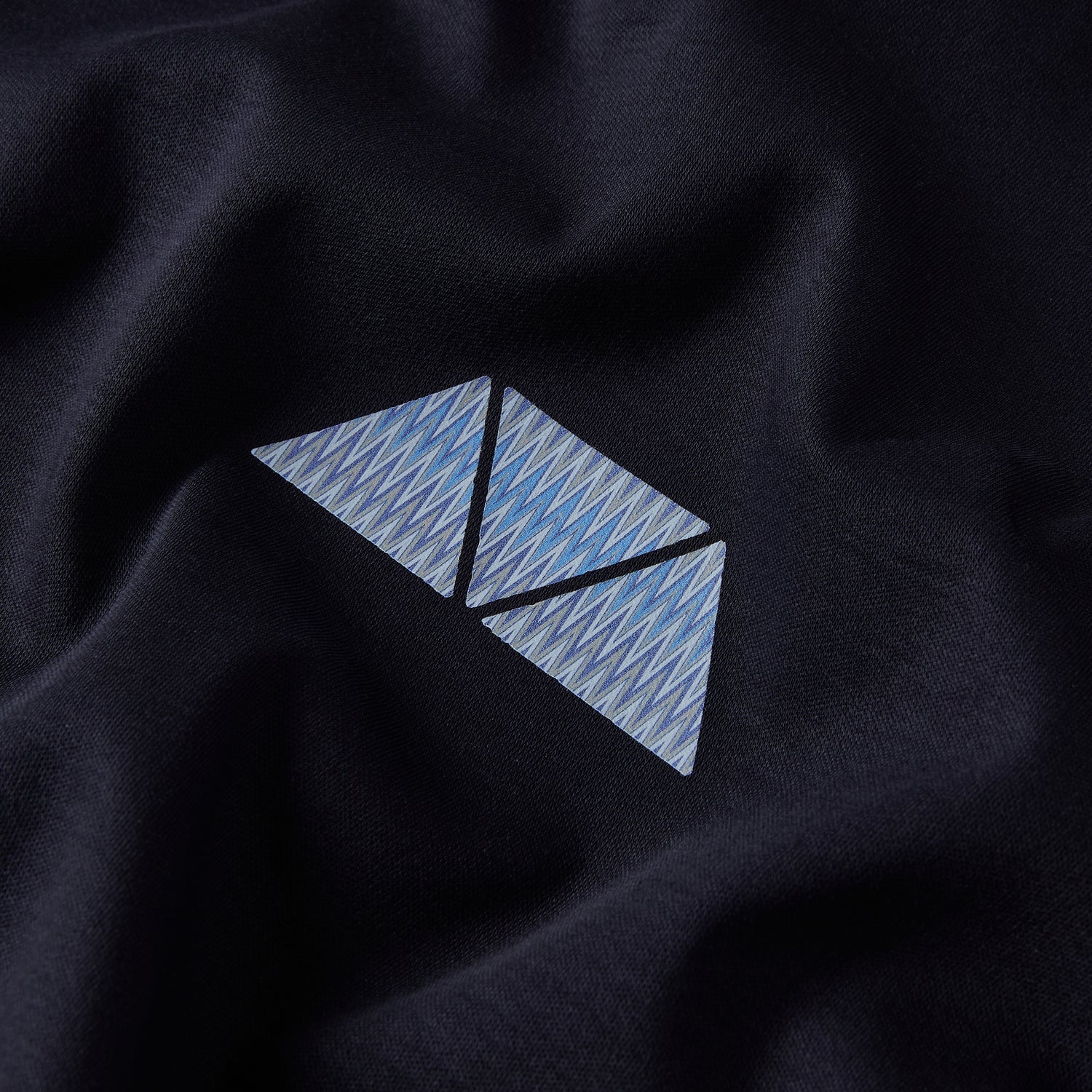 Azure Triangle T Shirt - Navy / Blue Triangle