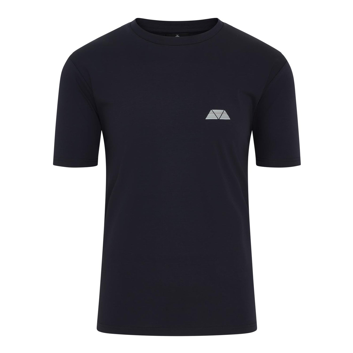 Zig Zag Logo T Shirt - Navy